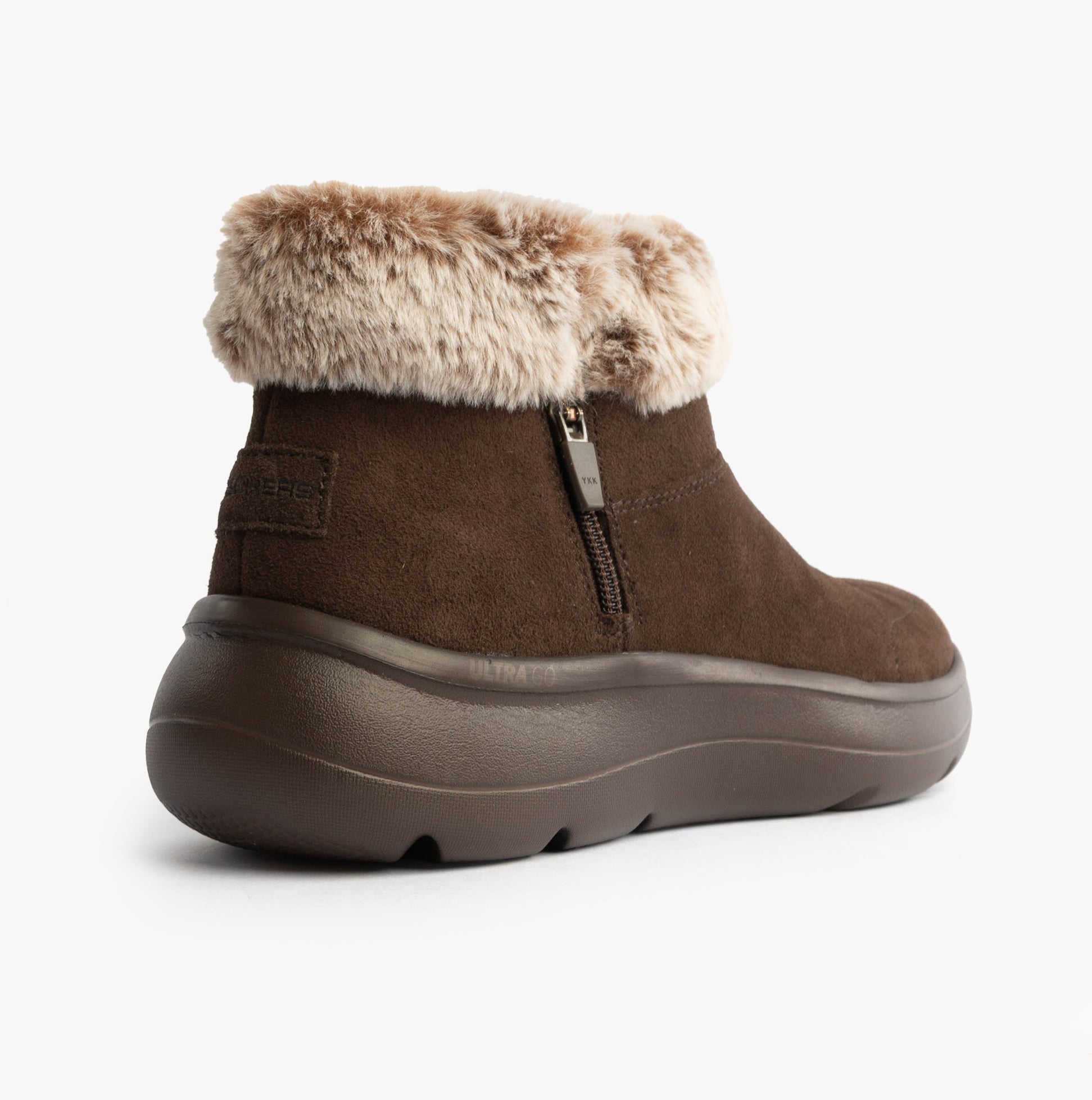 Skechers 144848/CHOC ON-THE-GO ENCORE - SNOW-CAPPE Womens Boots Chocolate