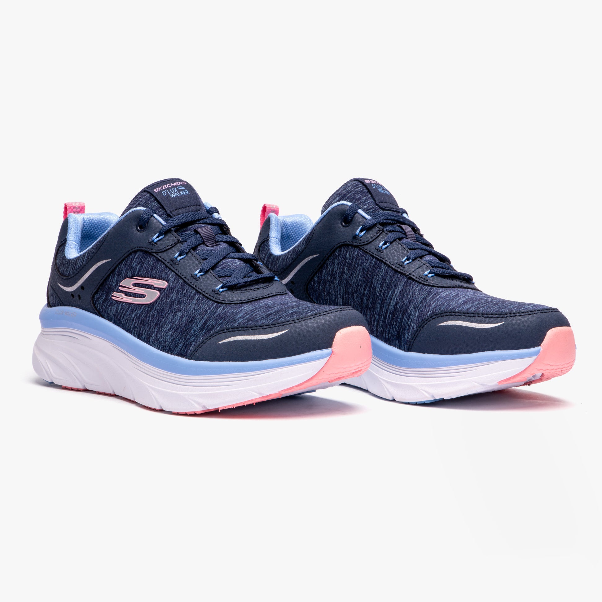 Skechers 149336/NVMT D'LUX WALKER-COOL GROOVE Womens Trainers Blue