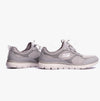Skechers 149535/LTGY SUMMITS-FREE CLASSICS Womens Lace-Up Trainers Light Grey
