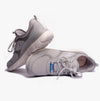 Skechers 149535/LTGY SUMMITS-FREE CLASSICS Womens Lace-Up Trainers Light Grey