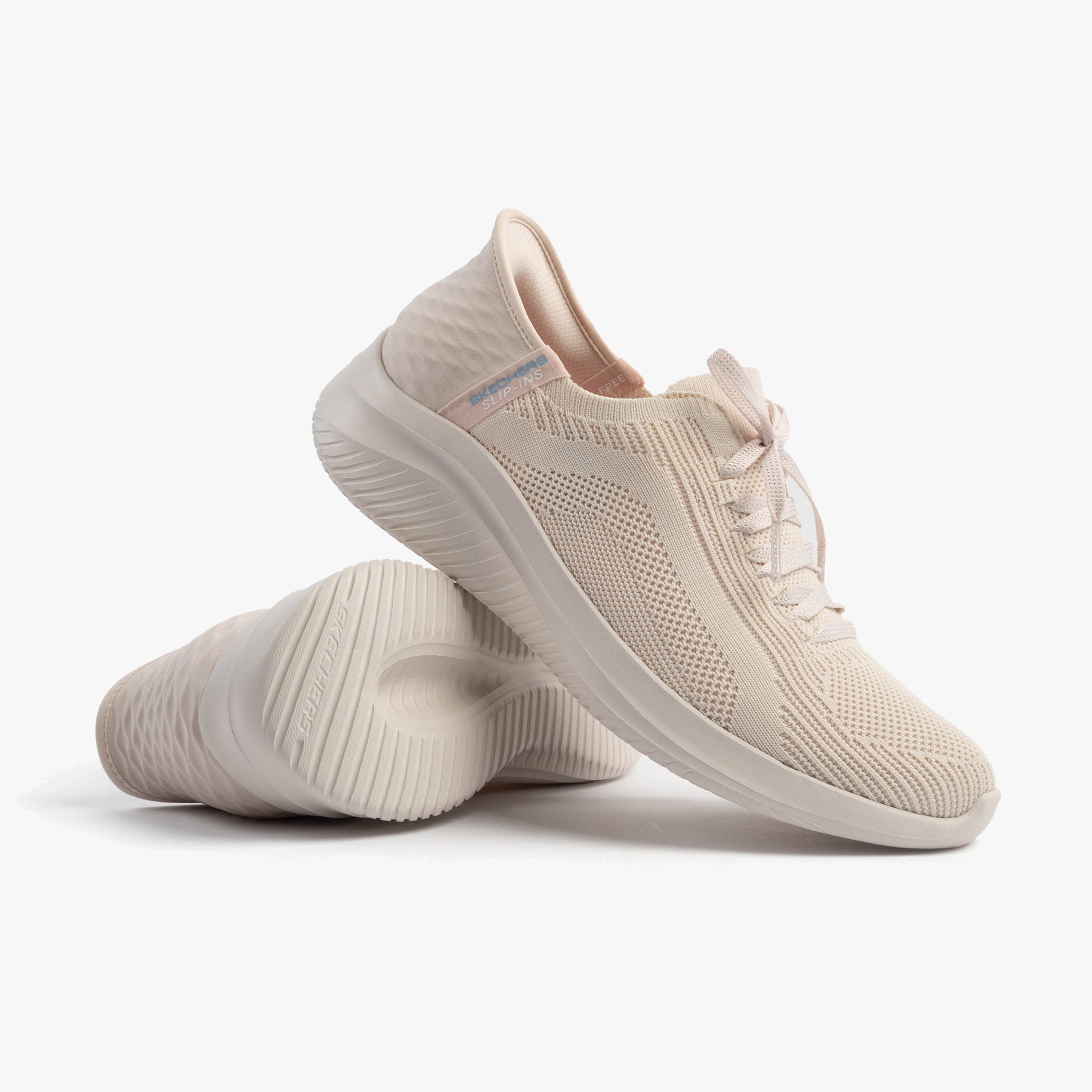 Skechers 141482/NAT GO WALK FLEX SANDAL - ENTICING Womens Sandals Natural/Purple