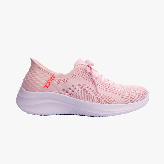 Skechers SLIP-INS: ULTRA FLEX 3.0 BRILLIANT Womens Trainers Light Pink