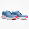Skechers 149722/BLMT ARCH FIT-INFINITY COOL Womens Trainers Blue/Multi