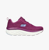 Skechers 149815/PLUM D'LUX WALKER-DAILY BEAUTY Womens Lace-Up Trainers Plum