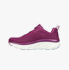 Skechers 149815/PLUM D'LUX WALKER-DAILY BEAUTY Womens Lace-Up Trainers Plum