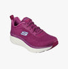 Skechers 149815/PLUM D'LUX WALKER-DAILY BEAUTY Womens Lace-Up Trainers Plum