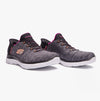 Skechers 149937/BKMT SUMMITS-DAZZLING HAZE Womens Bungee Lace Trainers Black/Multi