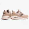 Skechers 149947/NTBK SKECH-AIR COURT - COOL AVENUE Womens Trainers Natural/Black
