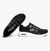 Skechers 149947/BKW SKECH-AIR COURT - COOL AVENUE Womens Casual Black/White