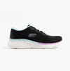 Skechers SKECH-LITE PRO-WARM GLOW Womens Trainers Black/Multi