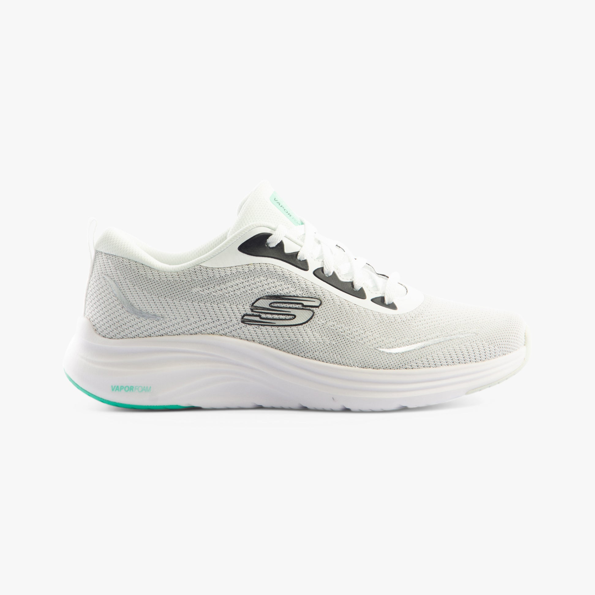 Skechers 150028/WBK VAPOR FOAM - SMOOTH RIDE Womens Trainers White/Black