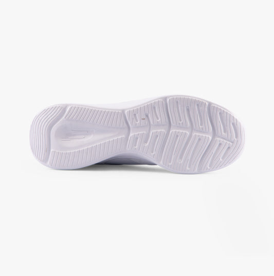 Skechers 150049/WSL SKECH-LITE PRO-SLEEK CITIZEN Womens Trainers White/Silver