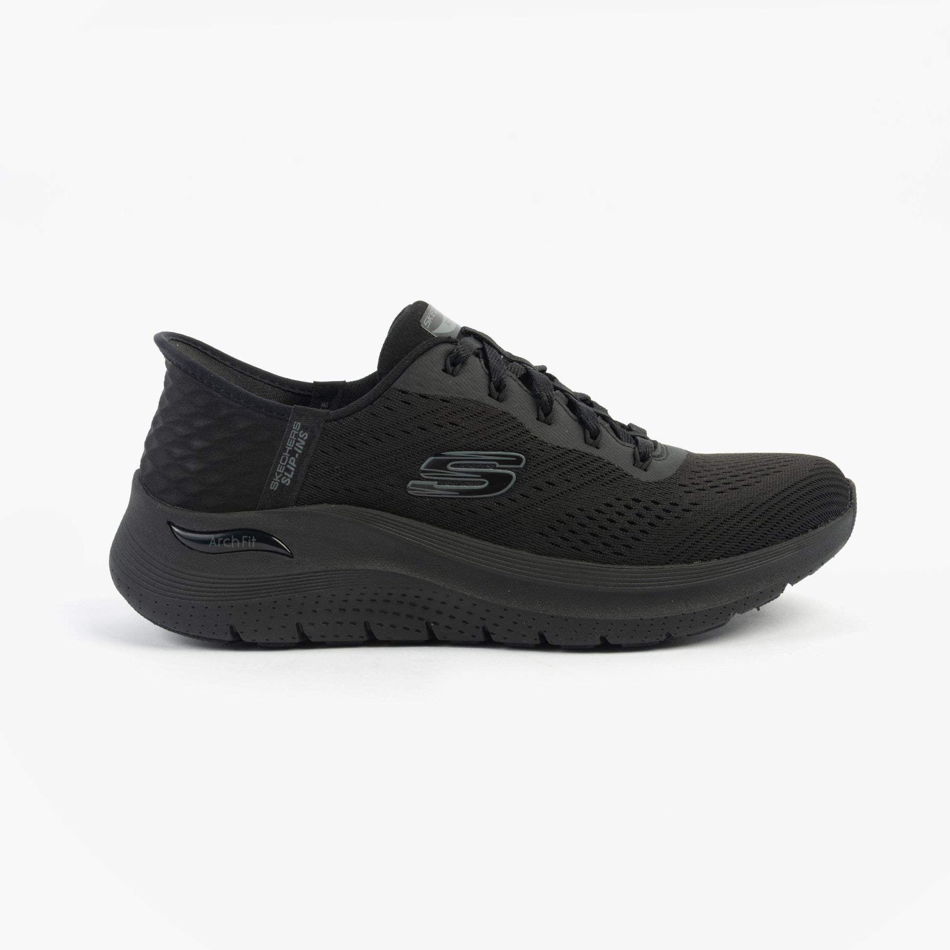 Skechers 150066/BBK ARCH FIT 2.0 - EASY CHIC Womens Trainers Black