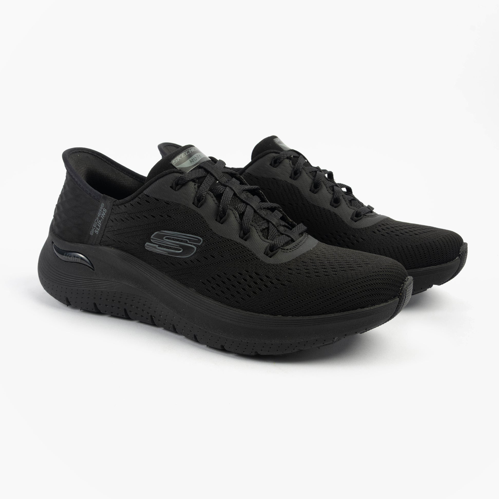 Skechers 150066/BBK ARCH FIT 2.0 - EASY CHIC Womens Trainers Black