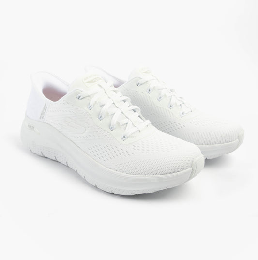 Skechers ARCH FIT 2.0 - EASY CHIC Womens Trainers White