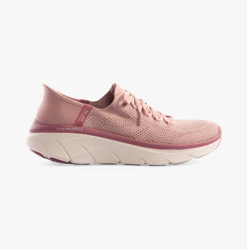 Skechers 150105/DKMV D'LUX WALKER 2.0-THRILL MOVEM Womens Trainers Dark Mauve