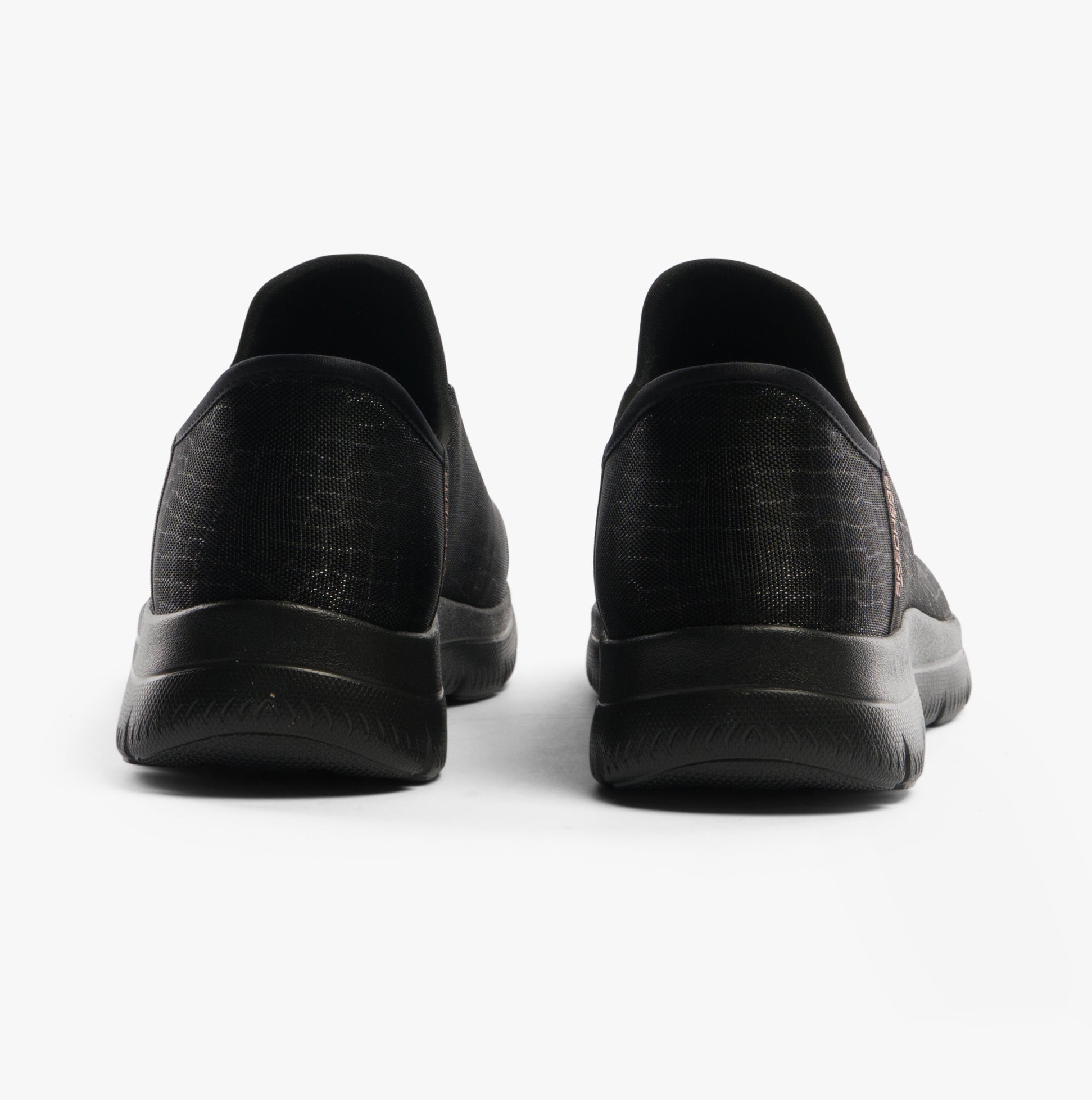 Skechers 150128/BKGD SUMMITS-CLASSY NIGHT Womens Trainers Black/Gold