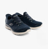 Skechers 150128/NVSL SUMMITS-CLASSY NIGHT Womens Trainers Navy/Silver