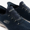 Skechers 150128/NVSL SUMMITS-CLASSY NIGHT Womens Trainers Navy/Silver