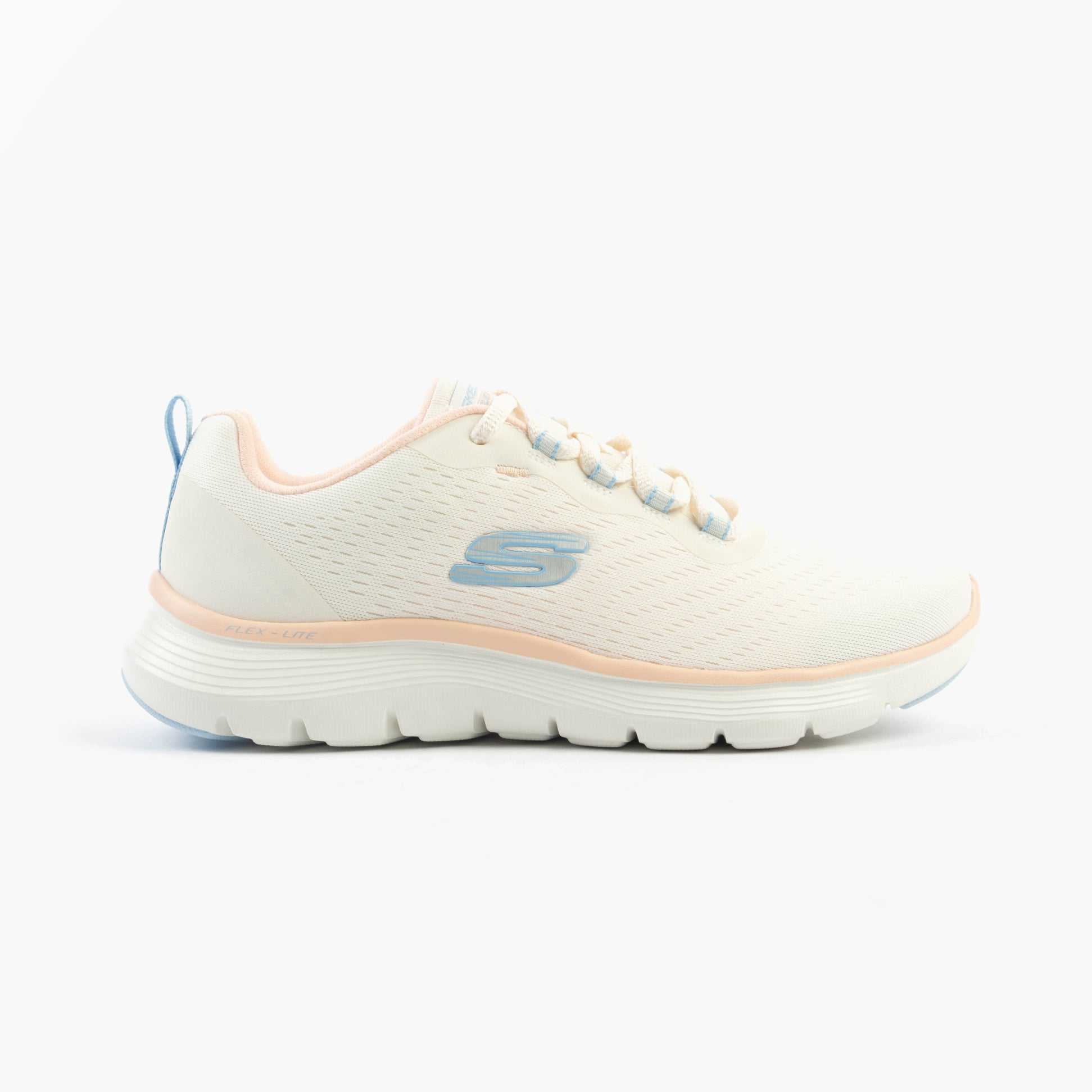 Skechers 150201/NTMT FLEX APPEAL 5.0 Womens Trainers Natural/Multi