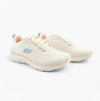 Skechers FLEX APPEAL 5.0 Womens Trainers Natural/Multi