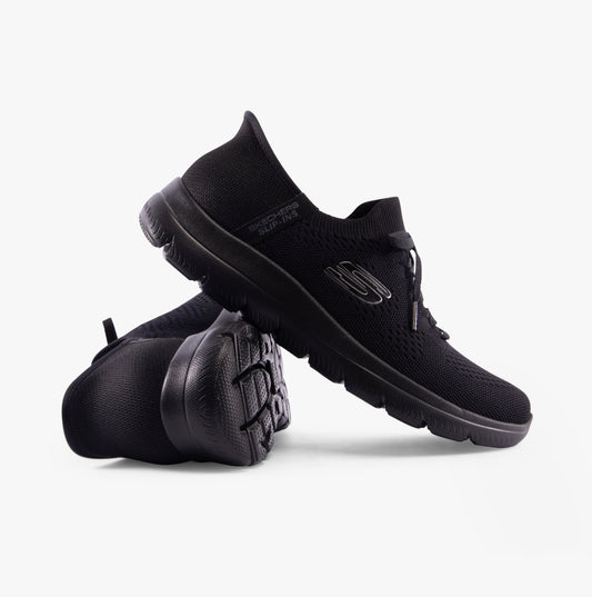 Skechers 150263/BBK SUMMITS-NEW DAILY Womens Trainers Black