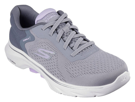 Skechers 150263/GYLV SUMMITS-NEW DAILY Womens Trainers Grey/Lavender