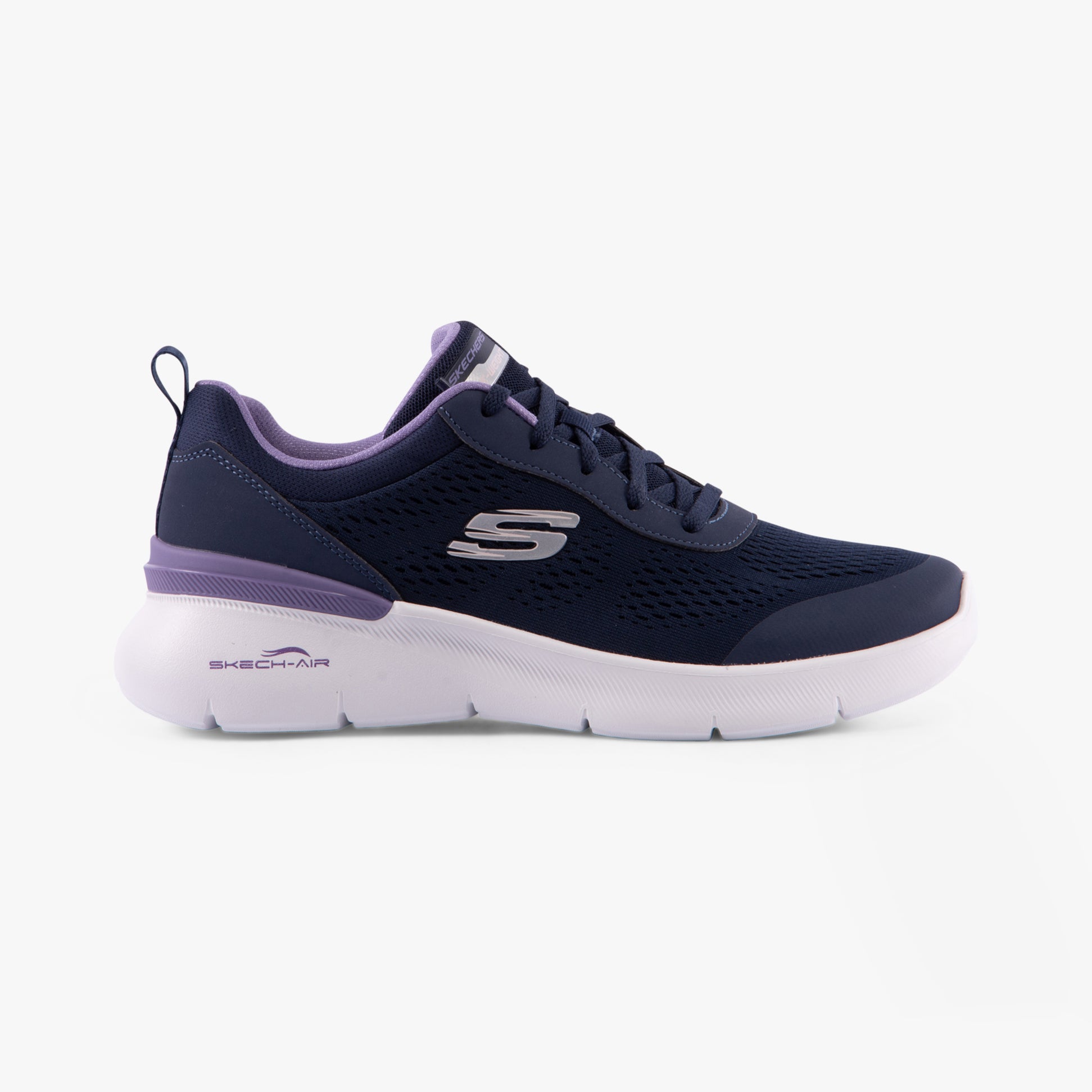 Skechers 150370/NVLV SKECH-AIR DYNAMIGHT 2.0 - NEW Womens Trainers Navy/Lavender