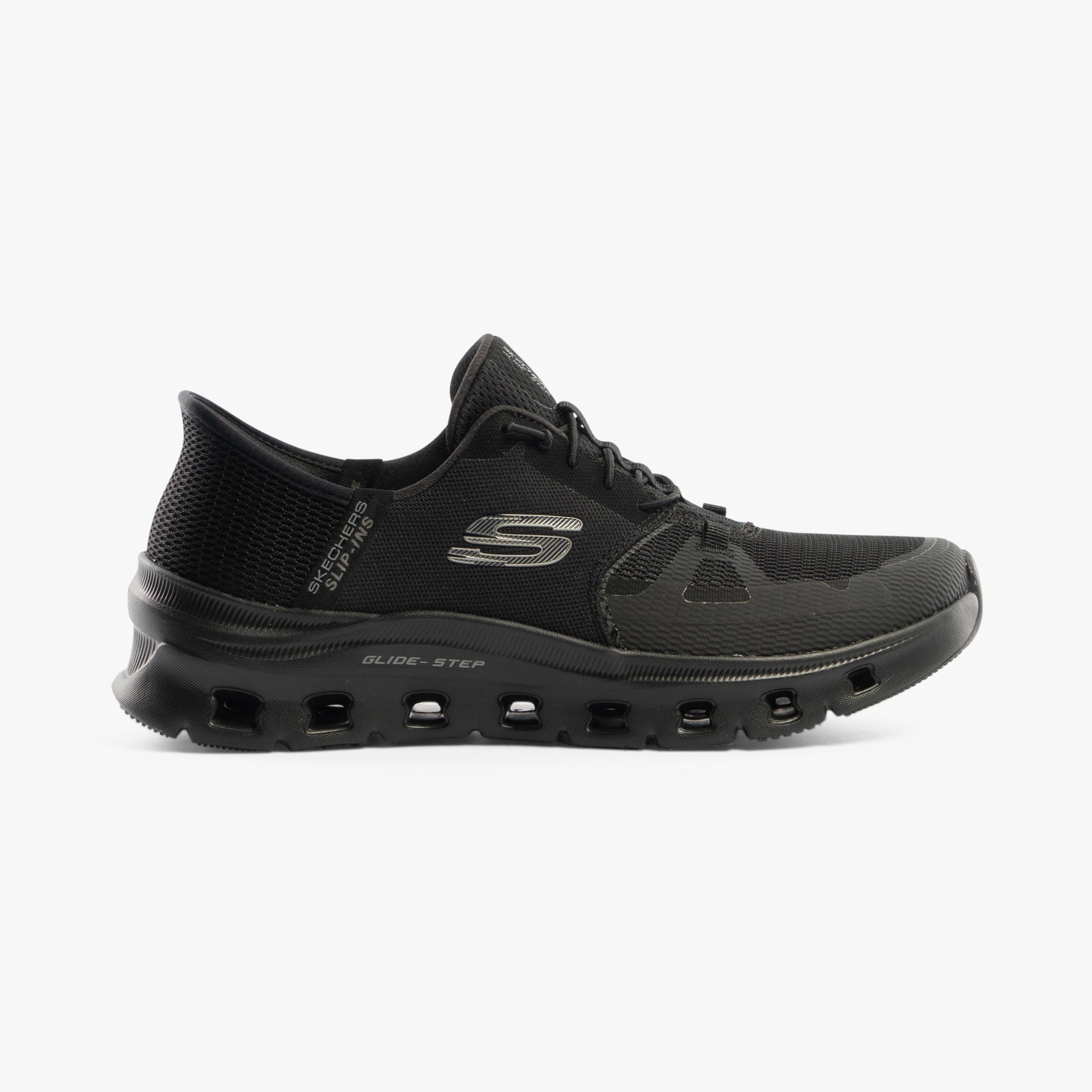 Skechers 150420/BBK GLIDE-STEP PRO Womens Trainers Black