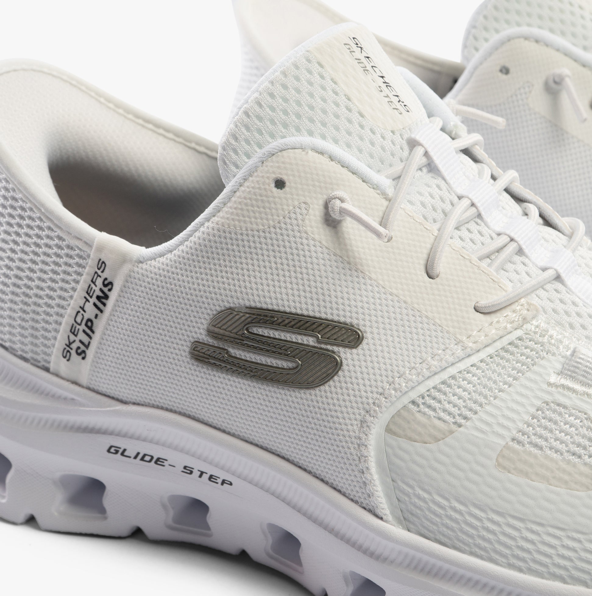 Skechers 150420/WHT GLIDE-STEP PRO Womens Trainers White