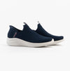 Skechers ULTRA FLEX 3.0-EASY WIN Womens Trainers Navy/Grey/Pink