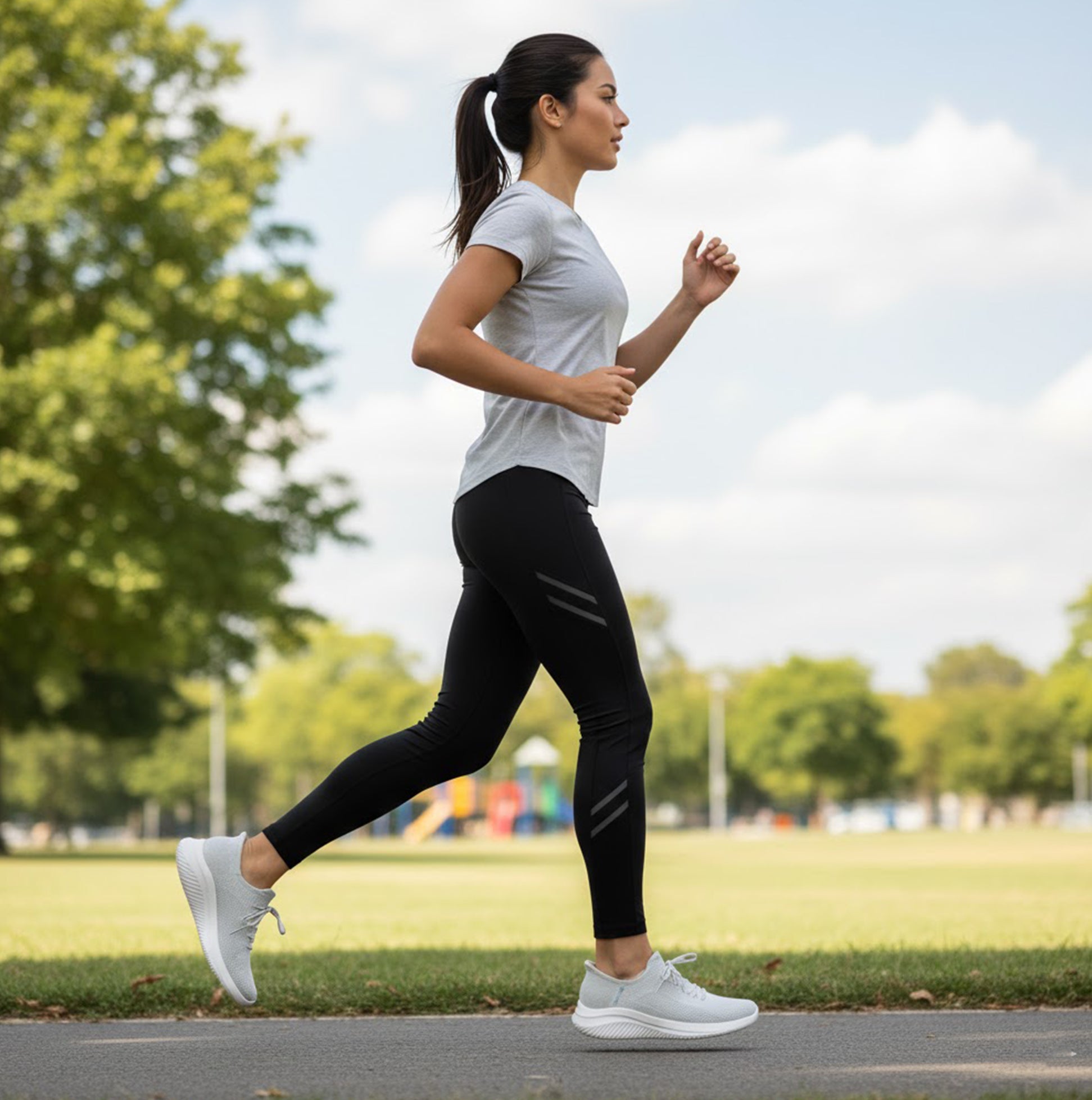 Skechers 150457/LTGY ULTRA FLEX 3.0-ELEVATED MOTION Womens Trainers Light Grey