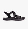 Skechers 163185/BBK REGGAE SLIM - SUNNYSIDE Womens Sandals Black