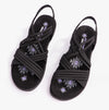 Skechers 163185/BBK REGGAE SLIM - SUNNYSIDE Womens Sandals Black