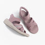 Skechers 163524/LAV ARYA - COOLING OFF Womens Sandals Lavender top view, showcasing the slip-on design and wedge heel.