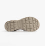 Skechers 163534/TPE EASY GOING - SOMEWHERE SUNNY Womens Sandals Taupe sole view showcasing rubber material and grip patterns.
