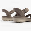 Skechers EASY GOING - SOMEWHERE SUNNY Womens Sandals Taupe