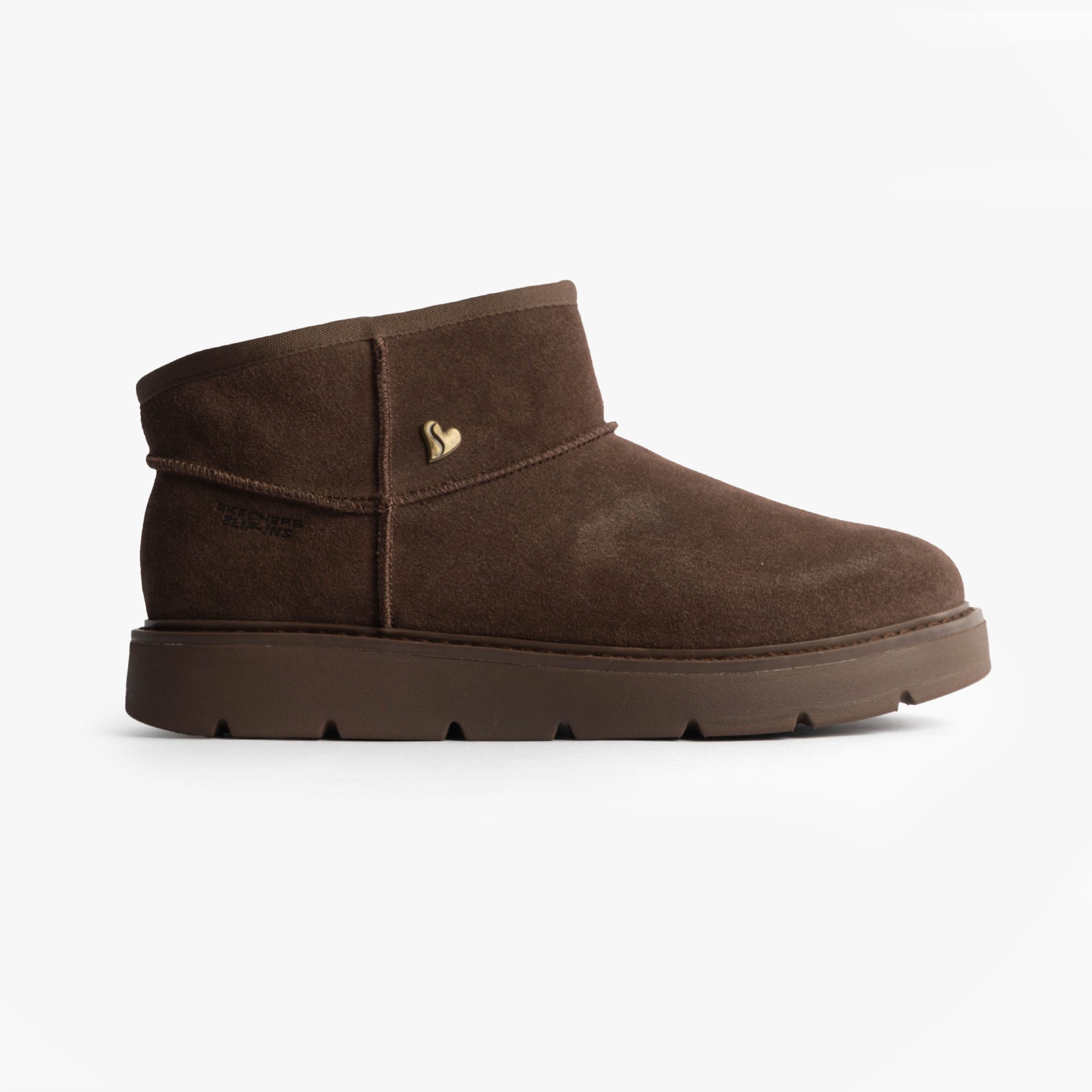Skechers 167848/CHOC KEEPSAKES COZY - COZY MINI Womens Boots Chocolate