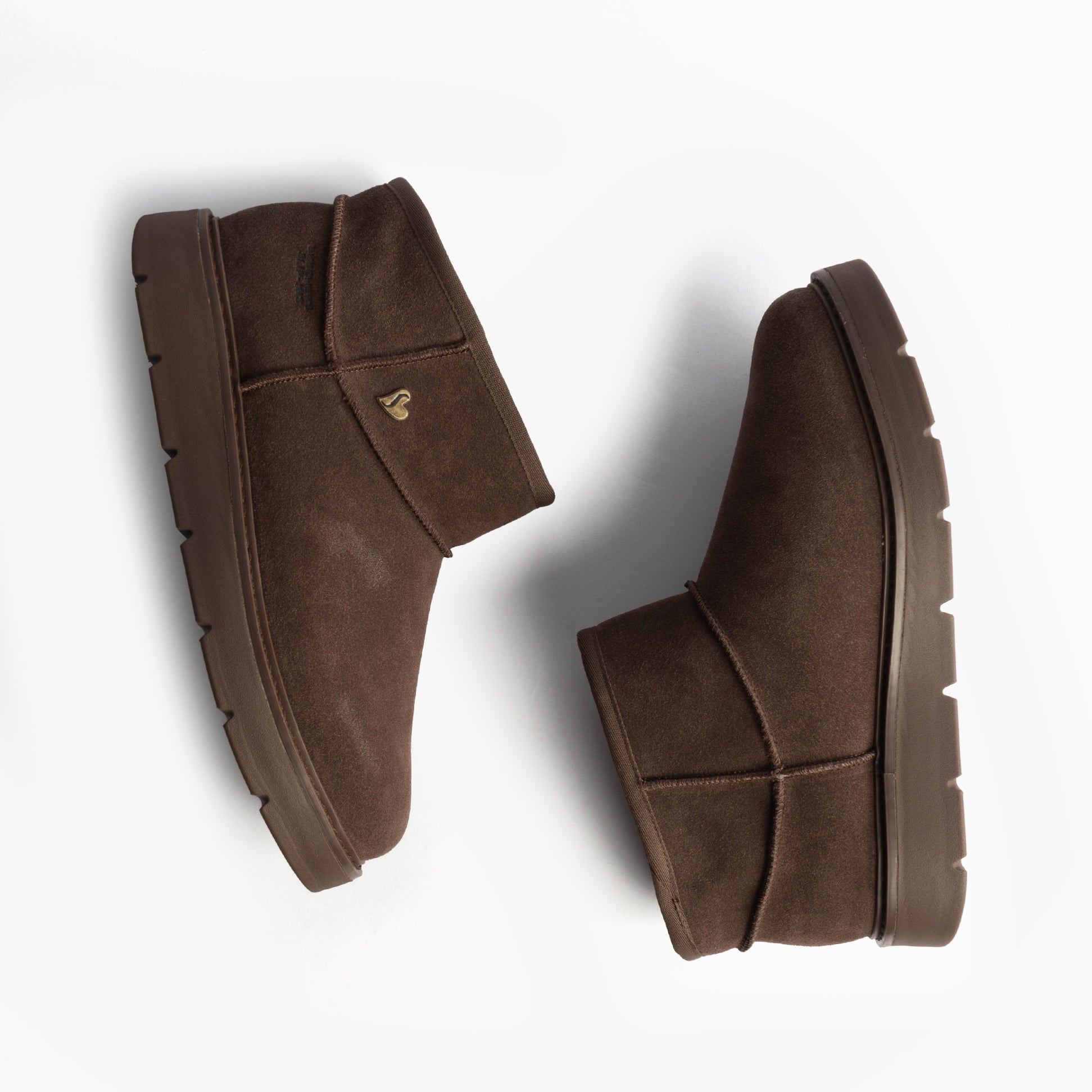 Skechers 167848/CHOC KEEPSAKES COZY - COZY MINI Womens Boots Chocolate