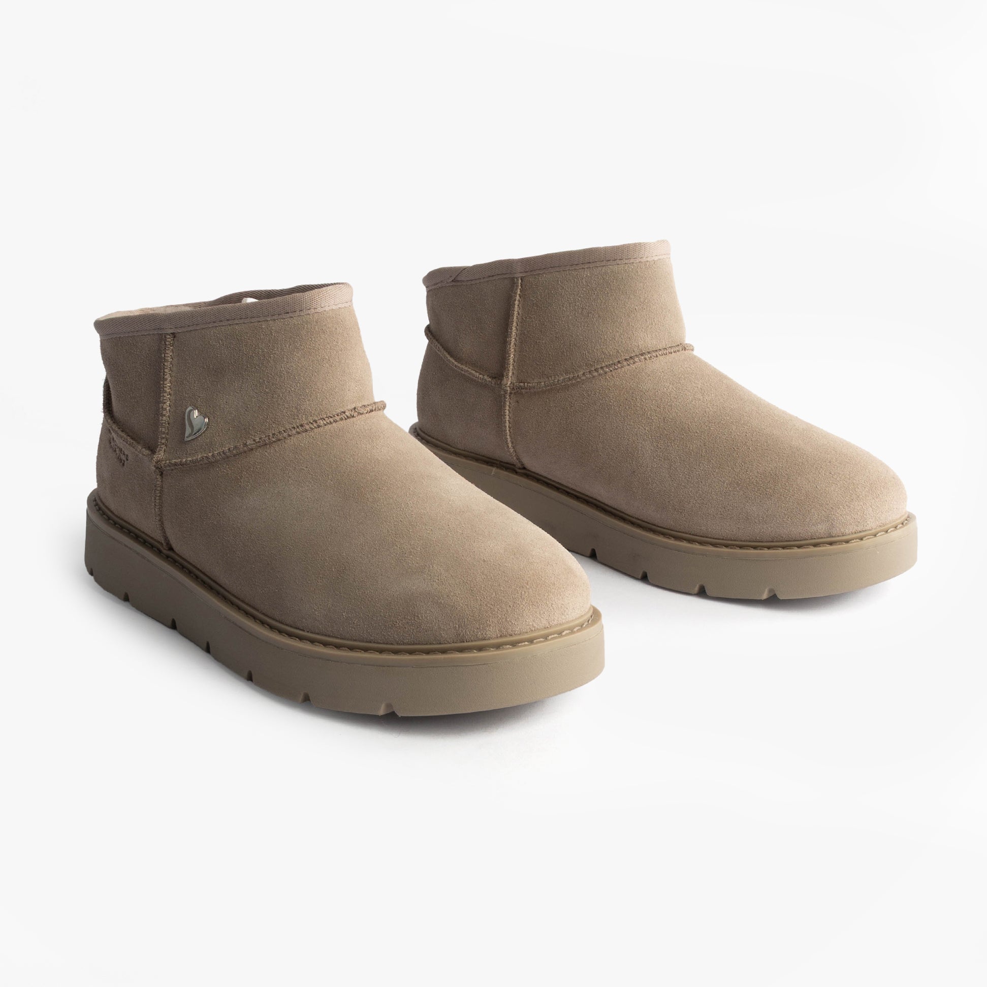 Skechers KEEPSAKES COZY - COZY MINI Womens Boots Taupe