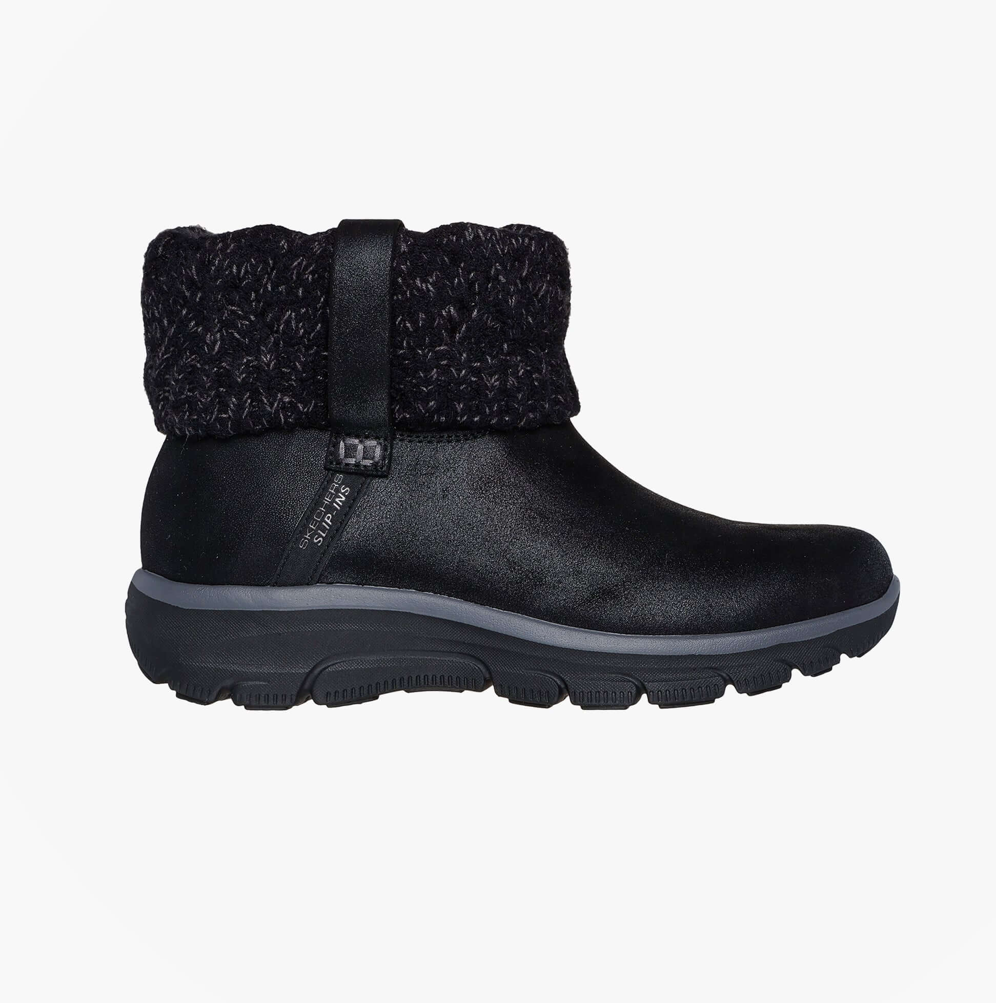Skechers EASY GOING - COZY WEATHER 2 Womens Boots Black