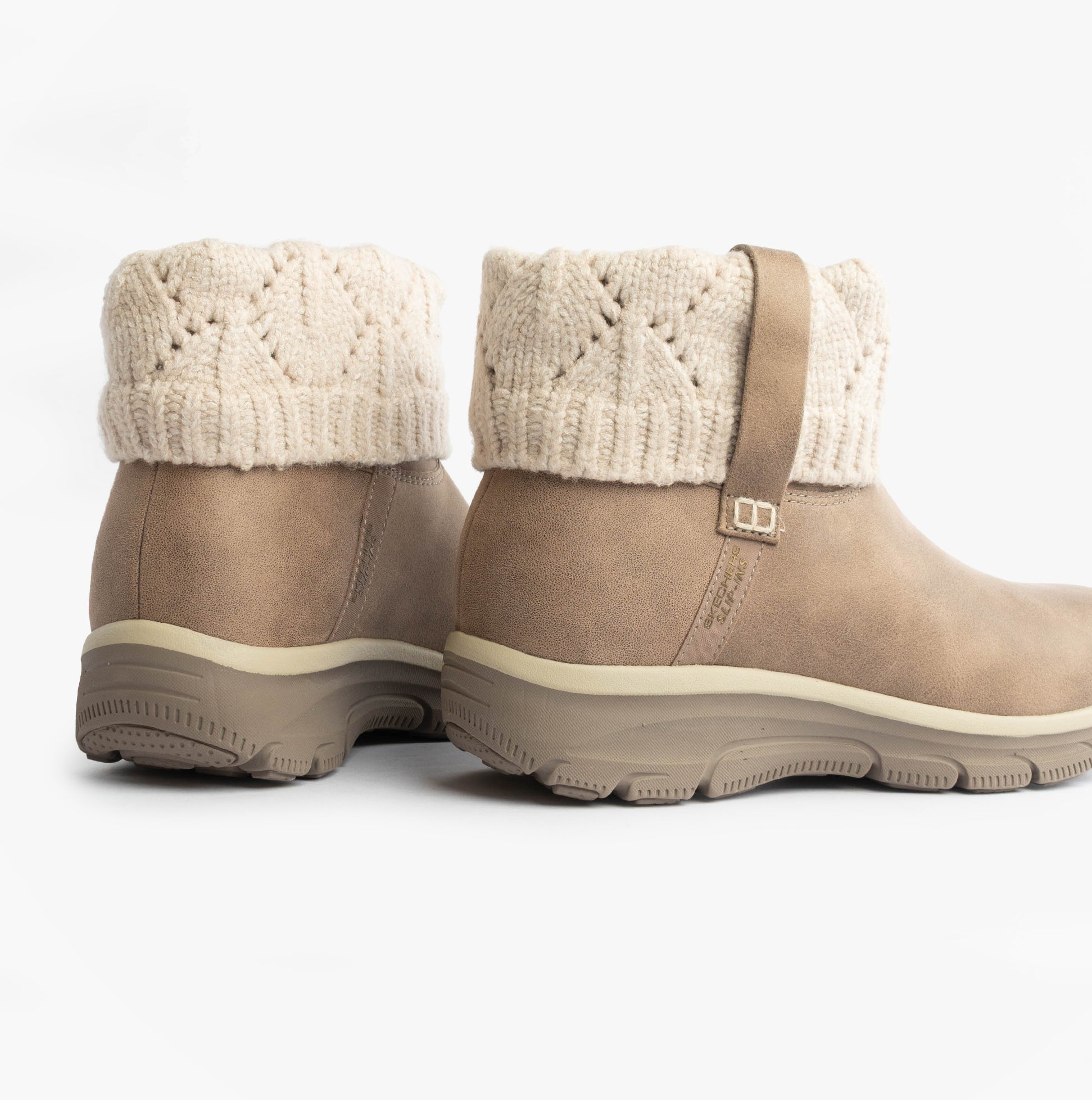 Skechers 168033/TPE EASY GOING - COZY WEATHER 2 Womens Boots Taupe