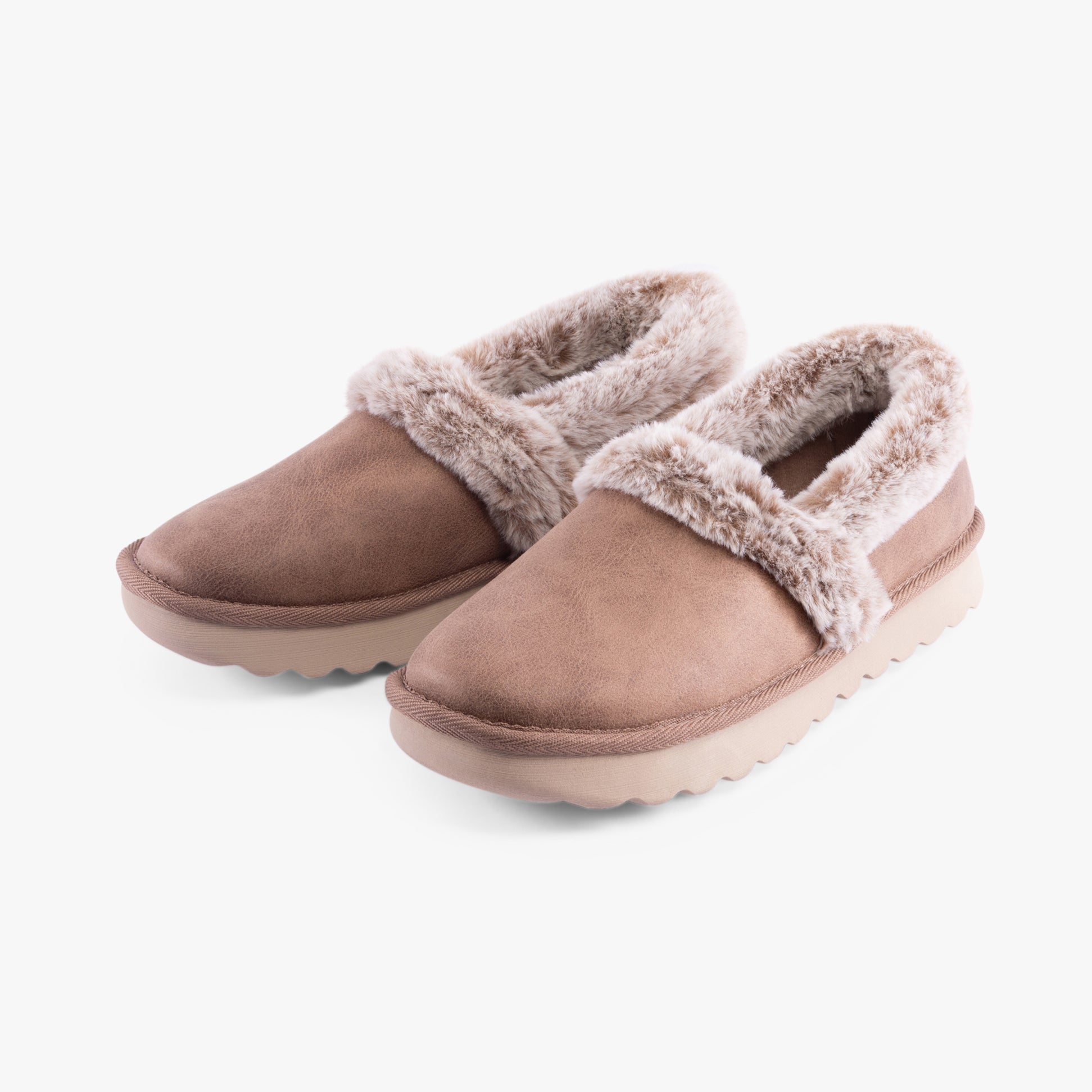 Skechers 169027/TPE COZY UP Womens Slippers Taupe