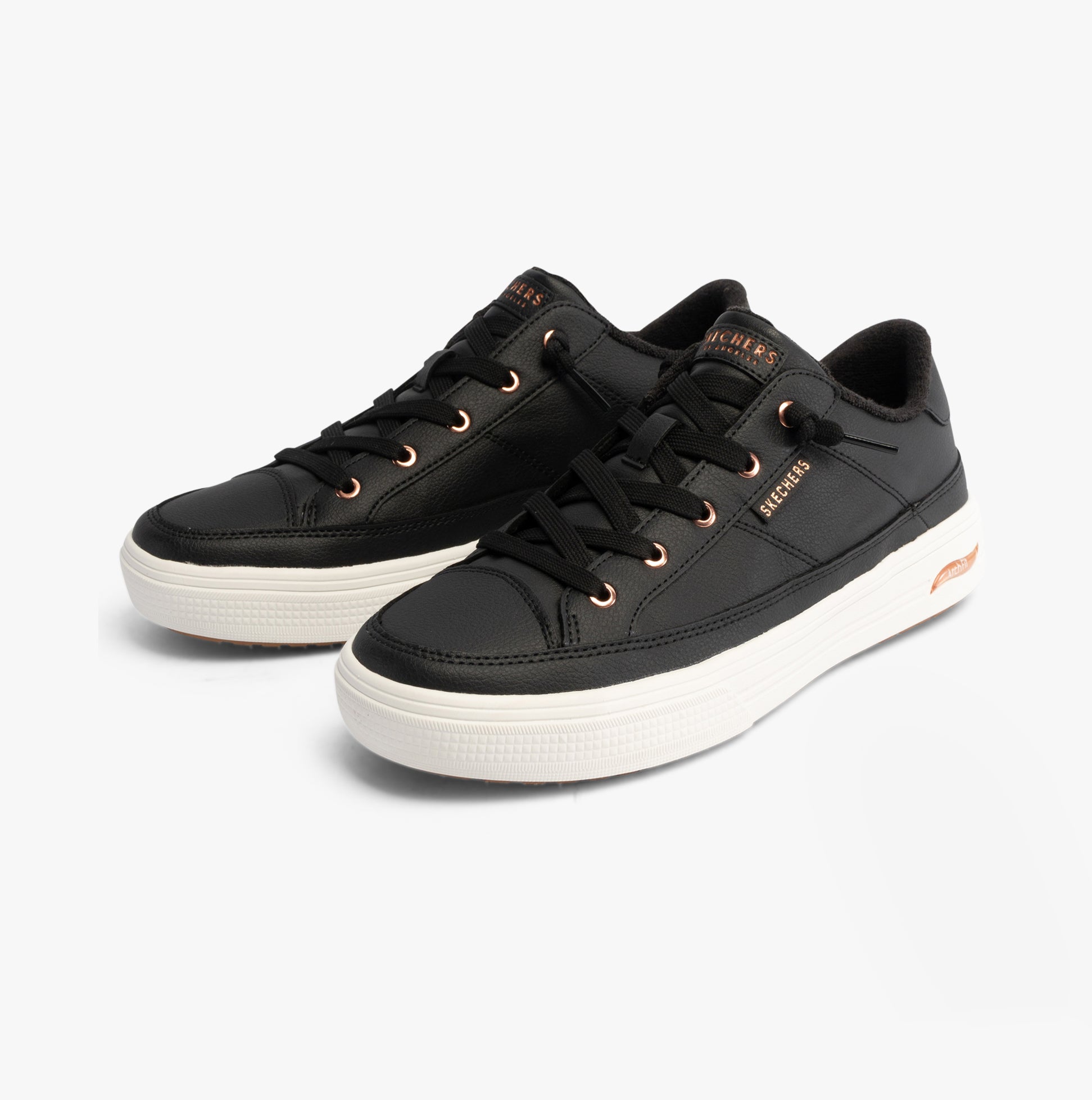 Skechers 177189/BLK ARCH FIT ARCADE - ON MY WAY Womens Trainers Black