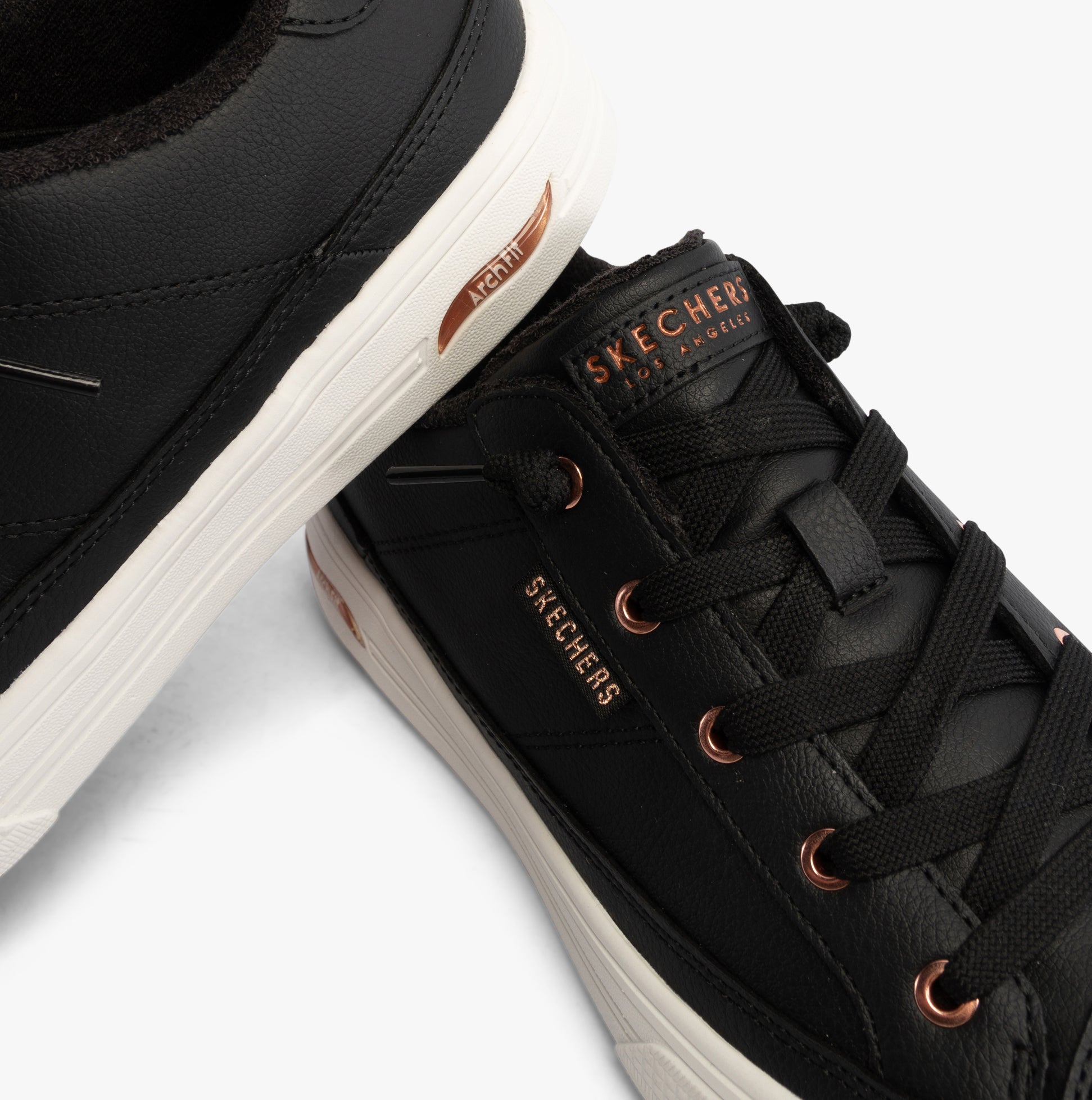 Skechers 177189/BLK ARCH FIT ARCADE - ON MY WAY Womens Trainers Black