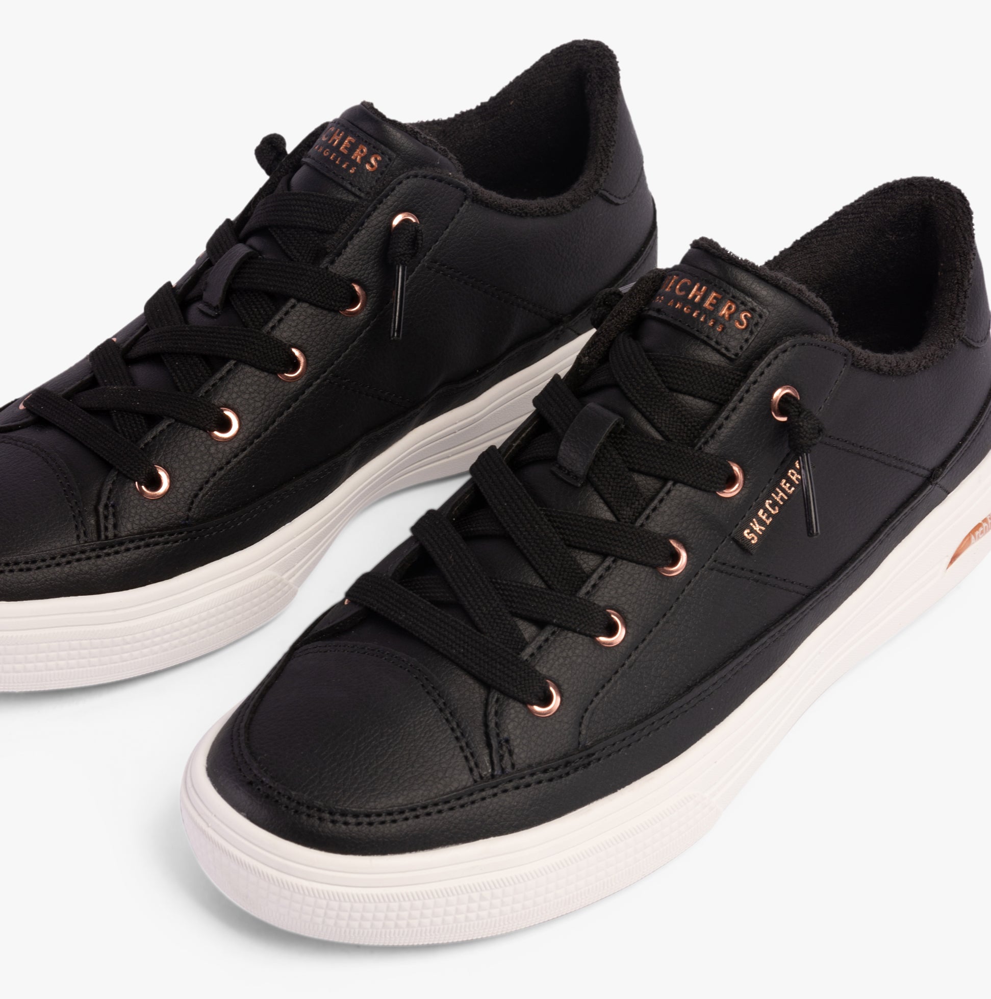 Skechers 177189/BLK ARCH FIT ARCADE - ON MY WAY Womens Trainers Black