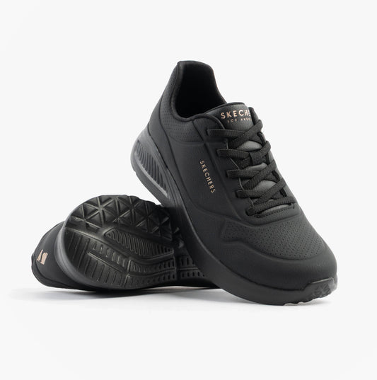 Skechers UNO LITE - LITE WORK Womens Trainers Black