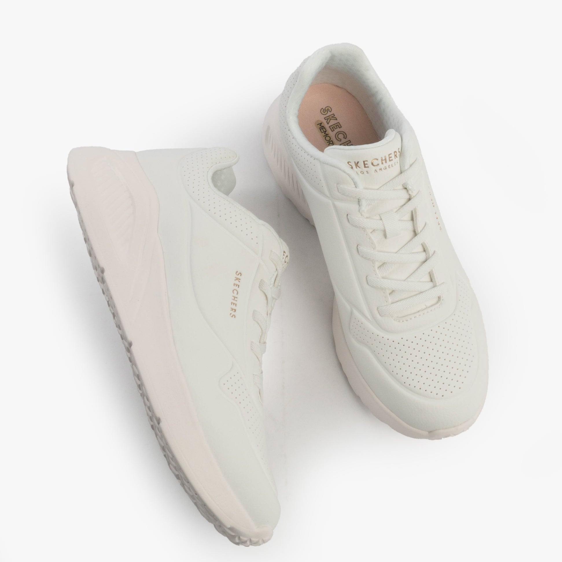 Skechers 177289/WHT UNO LITE - LITE WORK Womens Trainers White