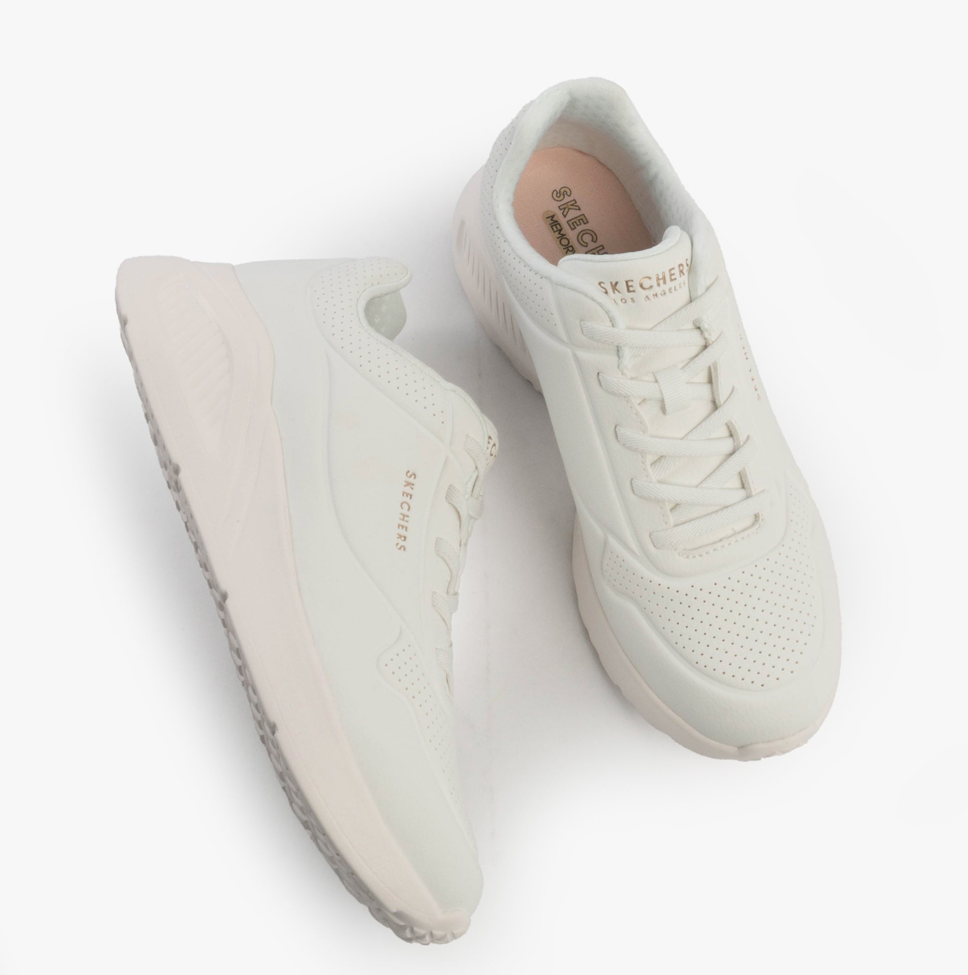 Skechers 177289/WHT UNO LITE - LITE WORK Womens Trainers White