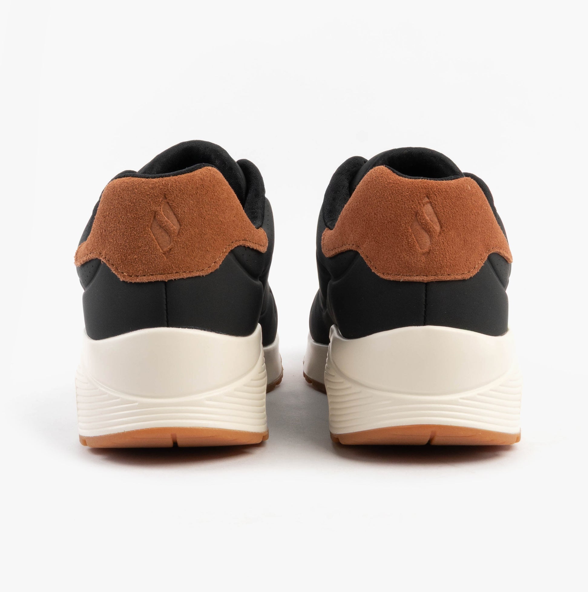 Skechers 183004/BLK UNO - SUITED ON AIR Mens Trainers Black